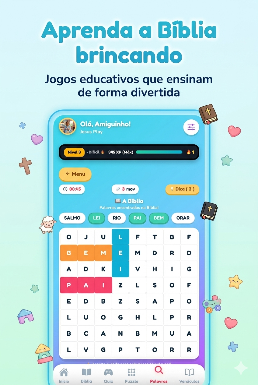 Caça Palavras Cristão